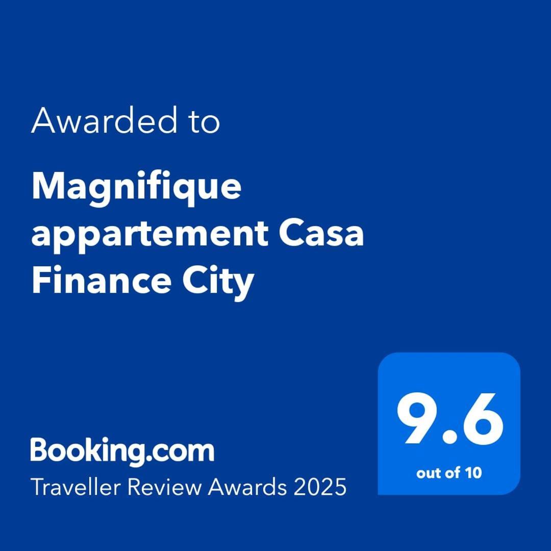 Magnifique Appartement Casa Finance City Казабланка Екстериор снимка